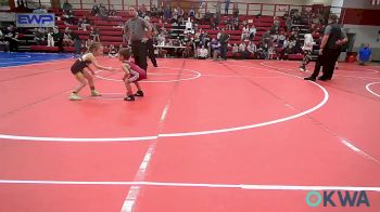 37 lbs Rr Rnd 5 - Kase Zappone, Barnsdall Youth Wrestling vs Hunter Prose, Jay Wrestling Club