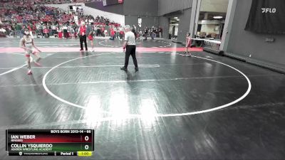 66 lbs Semifinal - Ian Weber, Ringers vs Collin Ysquierdo, Askren Wrestling Academy