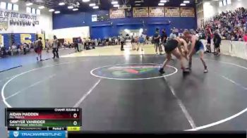 182 lbs Champ. Round 2 - Aidan Madden, PAL Tropics vs Sawyer VanRider, NSB Oceanside Wrestling