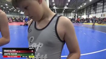 90 lbs Round 2 (4 Team) - Aiden Yarnell, RAMPAGE WRESTLING CLUB vs Daityn Stone, CAPITAL CITY WRESTLING CLUB