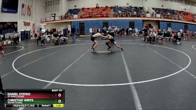 106 lbs Quarterfinal - Christian Wirts, Gilman School vs Daniel Stefko, St. Mary`s Ryken