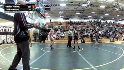 144 lbs Cons. Round 2 - Jackson Dean, Washington (Massillon) vs Mason Hummel, Canton McKinley