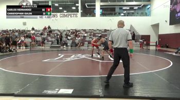 165 lbs Quarterfinals (8 Team) - Christopher Gulde, Sierra College (White) vs Carlos Hernandez, Imperial Valley College