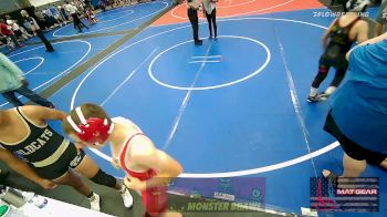 126 lbs Quarterfinal - Raden Berg, Individual vs Spencer McClelland, Salina Wrestling Club