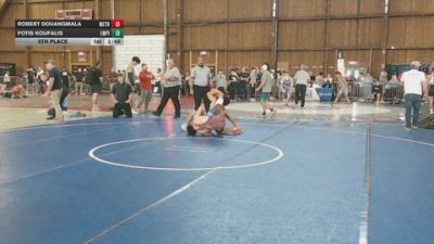 140 lbs 5th Place - Robert Douangmala, Metro Elite RTC vs Fotis Koufalis, Empire Wrestling Academy