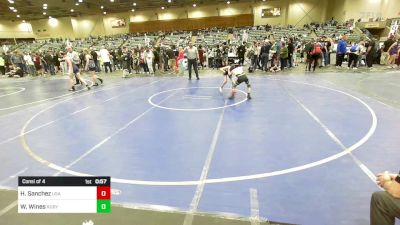 65 lbs Consi Of 4 - Henry Sanchez, USA Gold vs Waylon Wines, Ruby Mountain WC