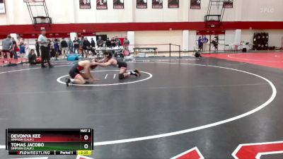 157 lbs 1st Place Match - Devonya Kee, Simpson (Calif.) vs Tomas Jacobo, Simpson (Calif.)