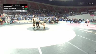 4A/3A/2A/1A Girls 155 Quarterfinal - Ivy Musch, St. Helens Girls vs Delilah Jaramillo, Rogue River Girls