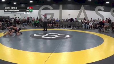 129 lbs Round 3 - Madden Goodman, CP Wrestling Academy vs Joseph Moreno, The Outsiders Wrestling Club