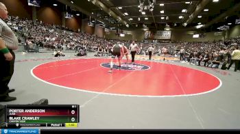 5th Place Match - Blake Crawley, Canyon View vs Porter Anderson, Juab