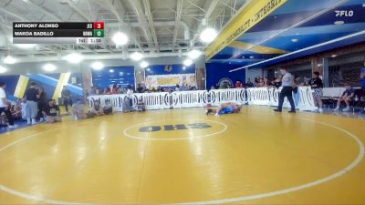 112-120 lbs Semifinal - Makoa Badillo, Unattached vs Anthony Alonso, Jesuit