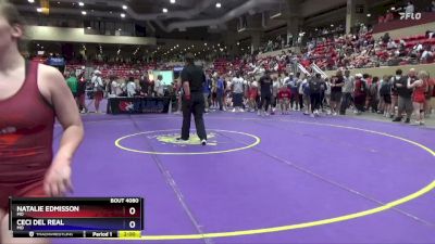 155 lbs Cons. Round 1 - Natalie Edmisson, MO vs Ceci Del Real, MO