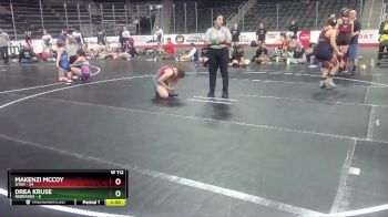 W 112 lbs Round 3 (4 Team) - Makenzi McCoy, Utah vs Drea Kruse, Nebraska