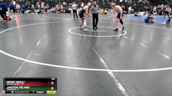 165 lbs Round 4 (16 Team) - Henry Reilly, Millard South vs Jaeston Delano, Columbus