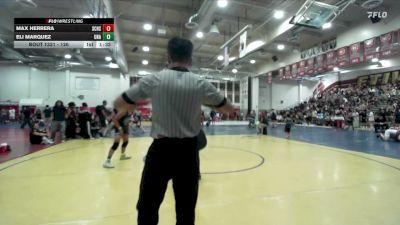 126 lbs Semifinal - Eli Marquez, Unaffiliated vs Max Herrera, Panther Academy Of Wrestling