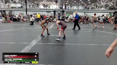 84 lbs Round 3 (6 Team) - Michael Woodard, North Carolina vs Arav Pandey, Rebellion