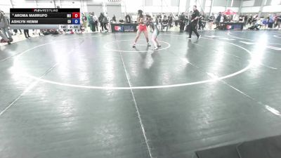 U20 Women - 57 lbs Cons. Round 2 - Aroma Marrufo, MO vs Ashlyn Hemm, CA