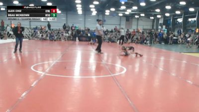 60 lbs Round 3 - 12:00pm Friday - Beau Mckeown, Mat Assassins vs Alex Chiz, CTWHALE