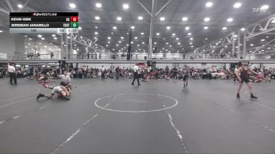 100 lbs Round 1 (10 Team) - Jeremiah Jaramillo, The Outsiders vs Kevin Kirk, Ohio Gold