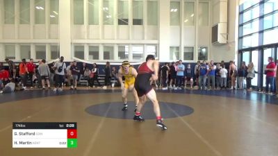 174 lbs Consi Of 16 #1 - Gabe Stafford, Edinboro vs Holden Martin, Kent State