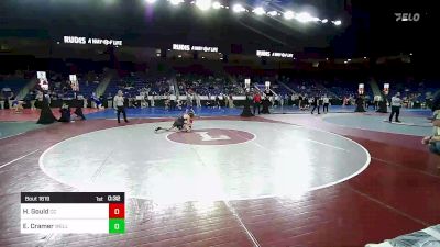 132 lbs Consi Of 32 #2 - Harry Gould, Central Catholic vs Ellis Cramer, Wellesley