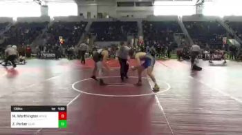 138 lbs Round Of 16 - Micah Worthington, Newberg vs Zachary Parker, Genesis