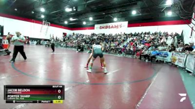 150 lbs Champ. Round 1 - Porter Sharp, Corona Del Mar vs Jacob Beldon, San Clemente