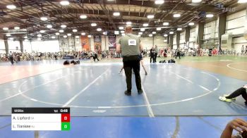 120 lbs Consi Of 32 #1 - Aiden Lipford, GA vs Leo Hanz Tiankee, NJ