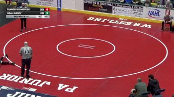 110 lbs Round Of 16 - Tanner Wisniewski, Cathedral Prep vs Noah Losey, Bishop McCort