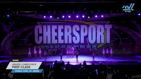 Athletic Cheer Force - First Class [2023 L1 Youth - D2 - Medium] 2023 CHEERSPORT National All Star Cheerleading Championship