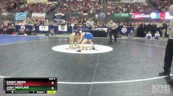 AA - 103 lbs 1st Place Match - Cody Westlake, Belgrade vs Danny Green, Billings Skyview