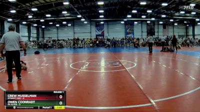 80 lbs Rd# 4- 2:00pm Friday Final Pool - Owen Coonradt, PA Silver vs Crew Musselman, Dynasty RED