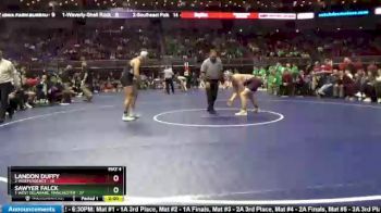 195 lbs Finals (1st & 3rd) - Sawyer Falck, 1-West Delaware, Manchester vs Landon Duffy, 2-Independence