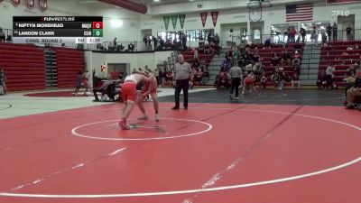 175 lbs Cons. Round 3 - Kiptyn Morehead, Maquoketa vs Landon Clark, Clinton