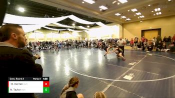 120 lbs Cons. Round 2 - Haedyn Herren, Grantsville Wrestling Club vs Nevaeh Taylor, Grantsville Wrestling Club