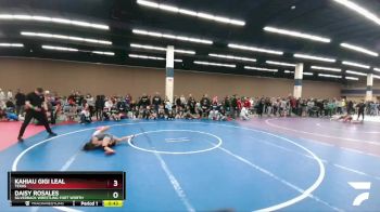 76-79 lbs Round 1 - Kahiau Gigi Leal, Texas vs Daisy Rosales, Silverback Wrestling Fort Worth