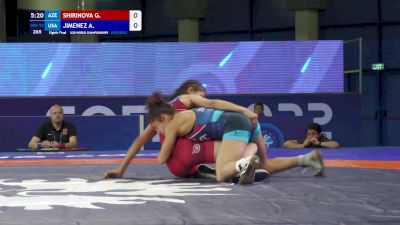 50 kg 1/8 Final - Gultakin Shirinova, Azerbaijan vs Audrey Jimenez, United States