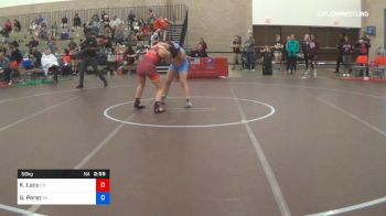 59 kg Round Of 32 - Kaylee Lacy, Team Colorado vs Gabrielle Perez, Team Pennsylvania