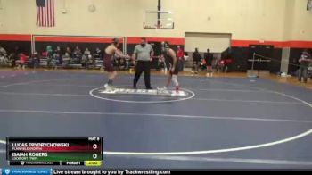 120 lbs Cons. Round 2 - Lucas Frydrychowski, Plainfield (NORTH) vs Isaiah Rogers, LOCKPORT (Twp)