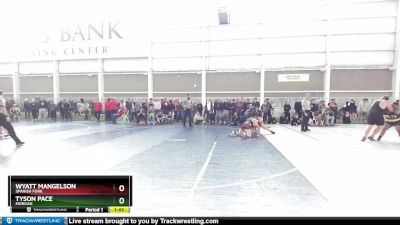 150 lbs Cons. Round 5 - Wyatt Mangelson, Spanish Fork vs Tyson Pace, Morgan