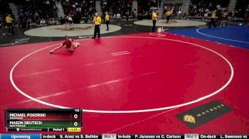 113 lbs Cons. Round 3 - Mason Deutsch, New Prague vs Michael Posorski, Kaukauna