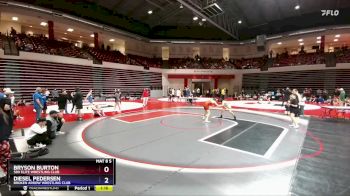 132 lbs Cons. Round 5 - Diesel Pedersen, Broken Arrow Wrestling Club vs Bryson Burton, 580 Elite Wrestling Club