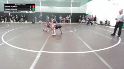 138 lbs Cons. Round 2 - Keyan Koenig, St. Louis vs Caden Groom, Seneca Wrestling