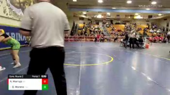 143 lbs Cons. Round 2 - Doraneli Moreno, Cajon vs Alani Marrujo, San Dimas