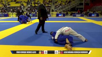 Lucas Miranda Rebouças Rodrigues vs Fábio Henrique Mendes Alves 2025 World Jiu-Jitsu IBJJF Championship