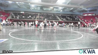 76 lbs Rr Rnd 3 - Luke Minihan, Collinsville Cardinal Youth Wrestling vs Damen Macias, Berryhill Wrestling Club