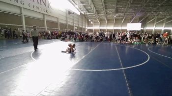 45 lbs Cons. Semi - Lyam Mckee, Uintah Wrestling vs Lilly Blaisdell, Brothers Of Steel