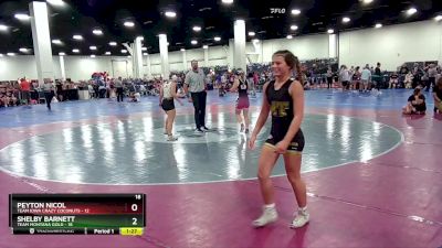 130 lbs Round 7 (8 Team) - Cadence Weis, Team Montana Gold vs Addison Cozzens, Team Iowa Crazy Coconuts