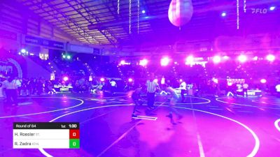 109 lbs Round Of 64 - Heustyn Roesler, St. Paul Youth Wrestling vs Reid Zadra, Athlos Wrestling