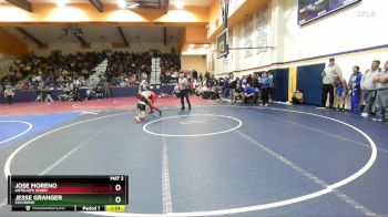 120 lbs Round 5 - JOSE MORENO, Antelope Union vs Jesse Granger, Coconino